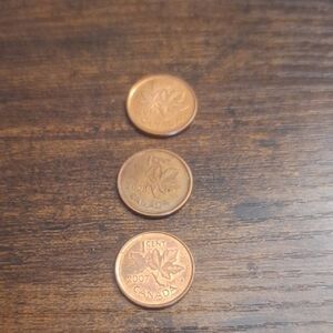Canadian Penny Collection Coins